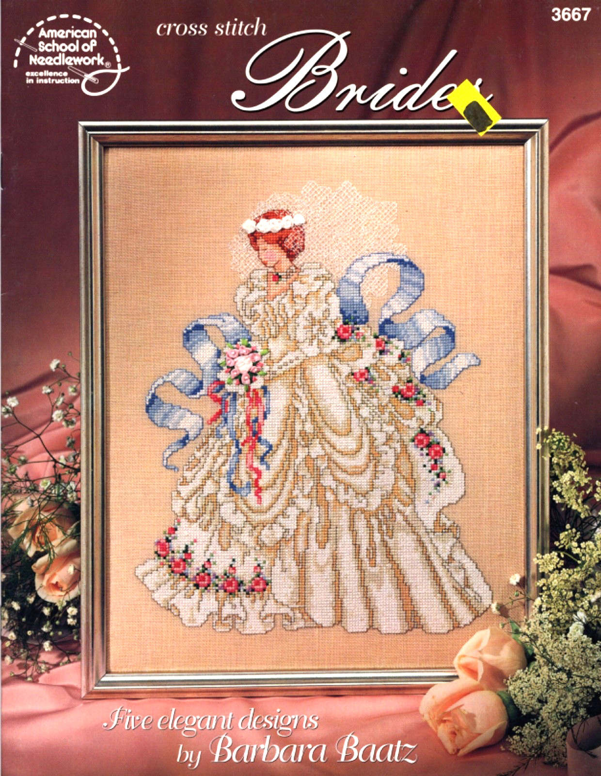 Cross Stitch Brides: 5 Elegant Designs by Barbara Baatz, ASN Booklet 3667