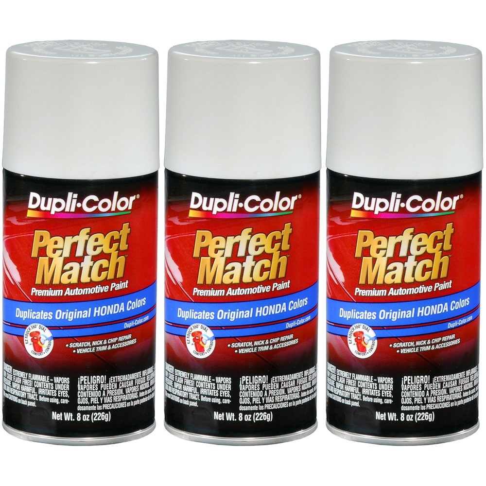Duplicolor BHA0994 (3-Pack), Aerosol Paint for Honda NH603P, White Diamond