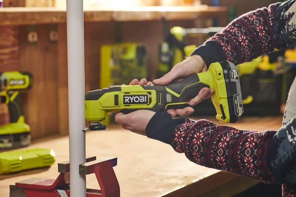 18V Cordless Multi-Tool, Tool-Free Blade Change, Variable Speed, Cutting & Sandi