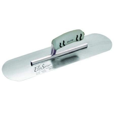 Kraft Tool CFE437PF 14"x4" Elite Carbon Steel Pool Trowel w/ ProForm Handle