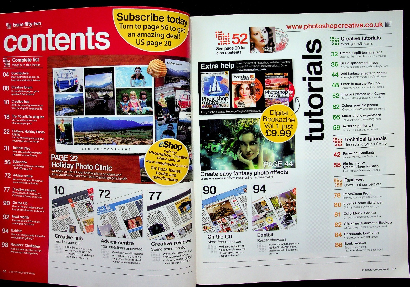 Photoshop Creative Collection ISSUE 52 *CD INCLUDED*