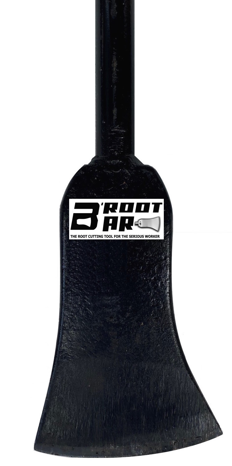 "B'ROOT BAR - Root Cutting Tool, Vertical Axe, 72-Inch"