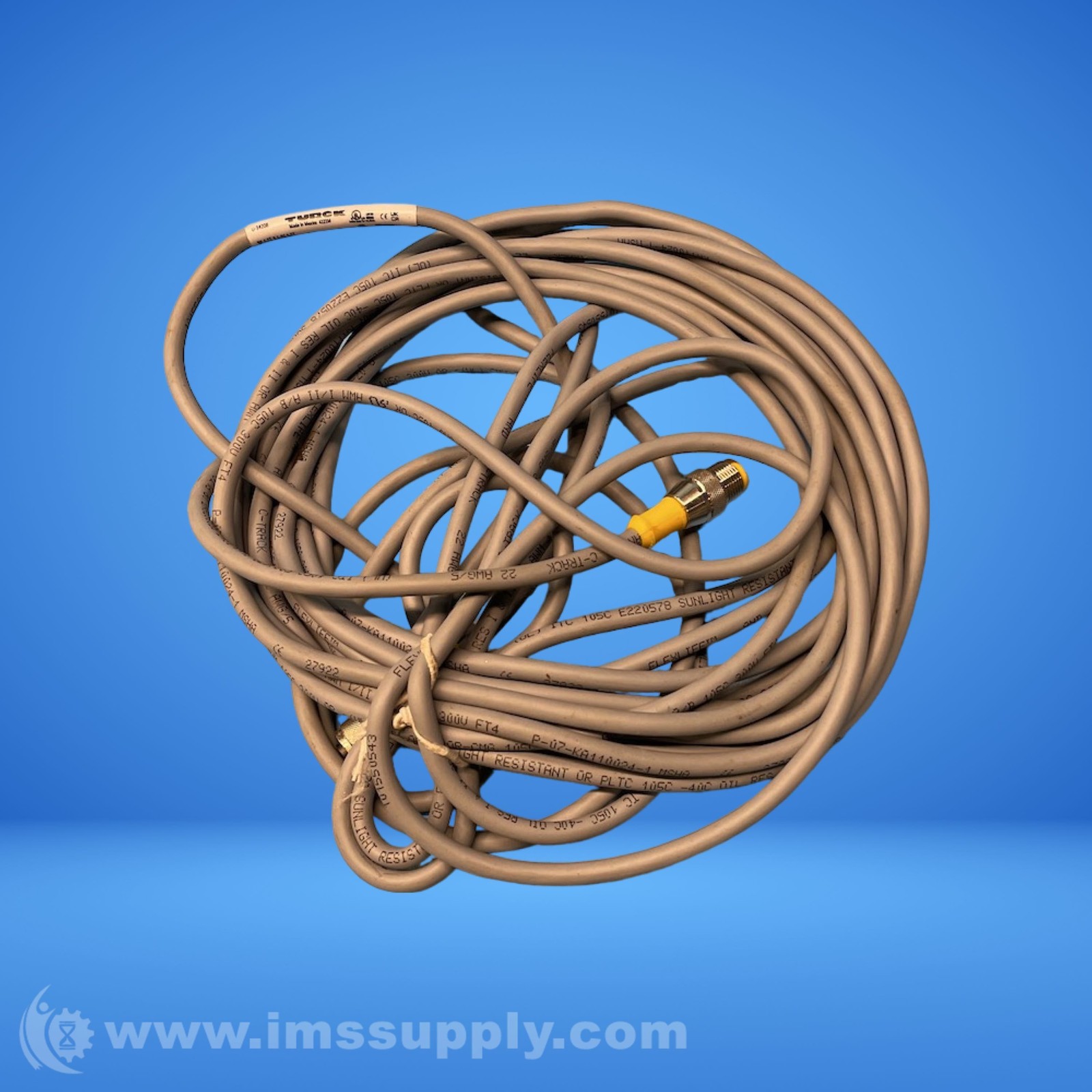 Turck RK4.5T-8.5-RS 4.5T M12 Eurofast Straight Cordset FNIP