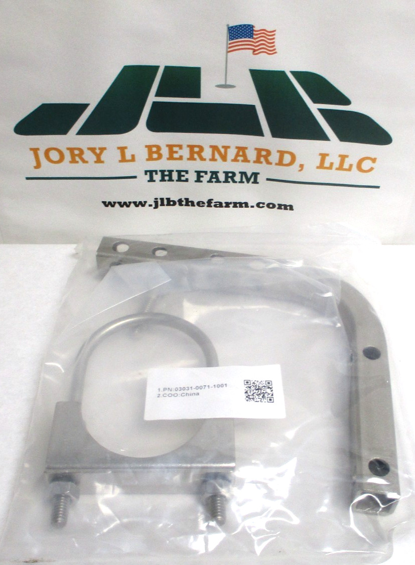 ROSEMOUNT , 03031-0071-1001 ,  SST MOUNTING CLAMP KIT, w/ L-BRACKET , SURPLUS
