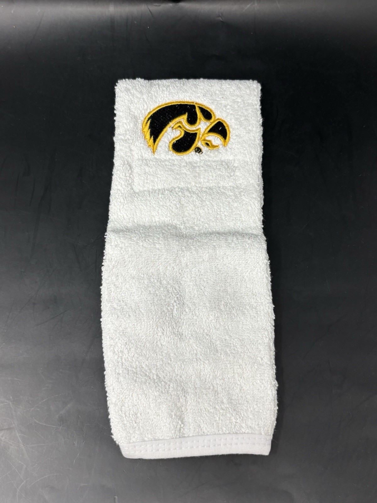 Iowa Hawkeyes White Football College Game Towel Football Cotton New