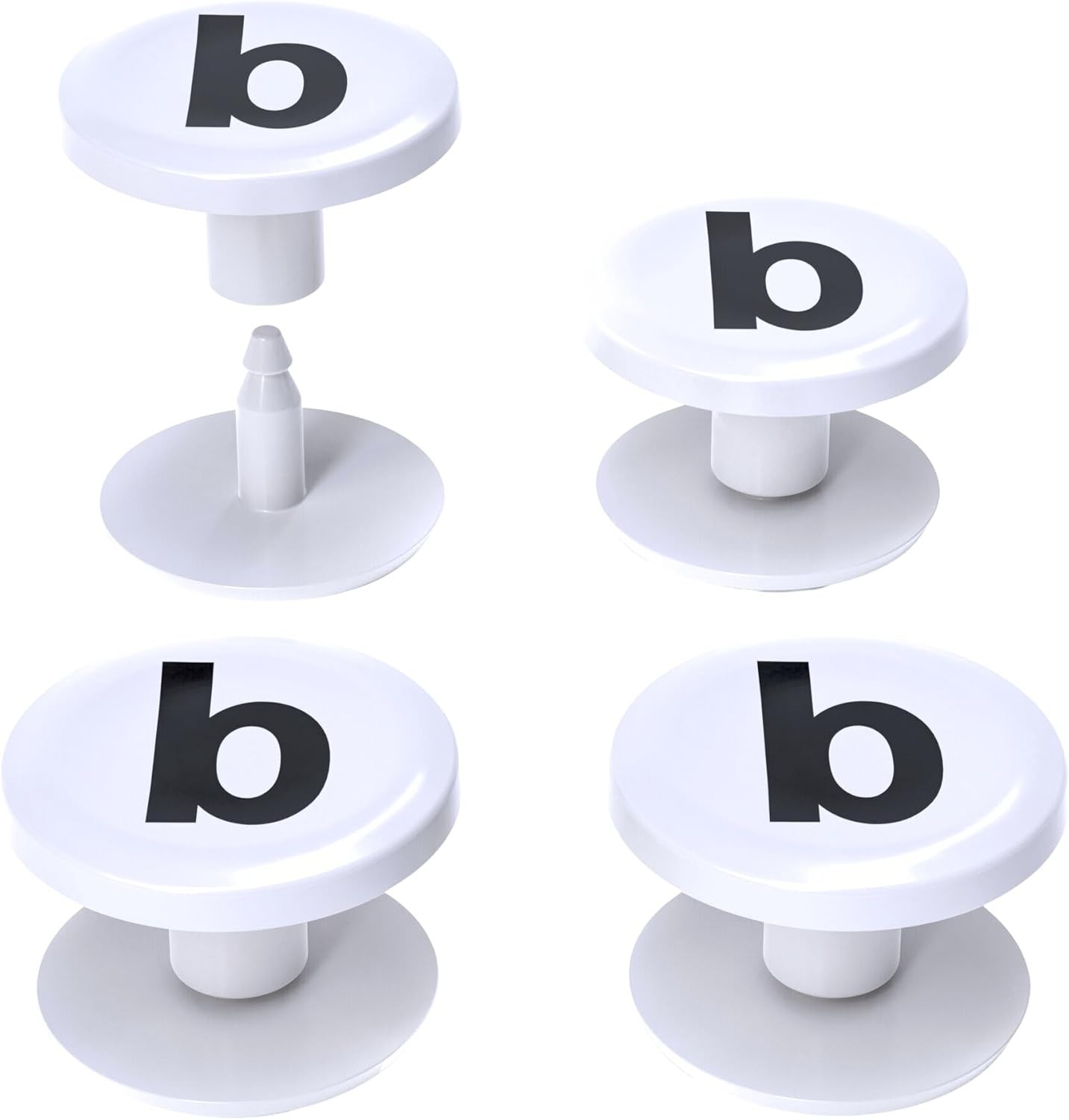 4-Pack Replacement Handle Strap Buttons for Bogg Bag Beach Tote