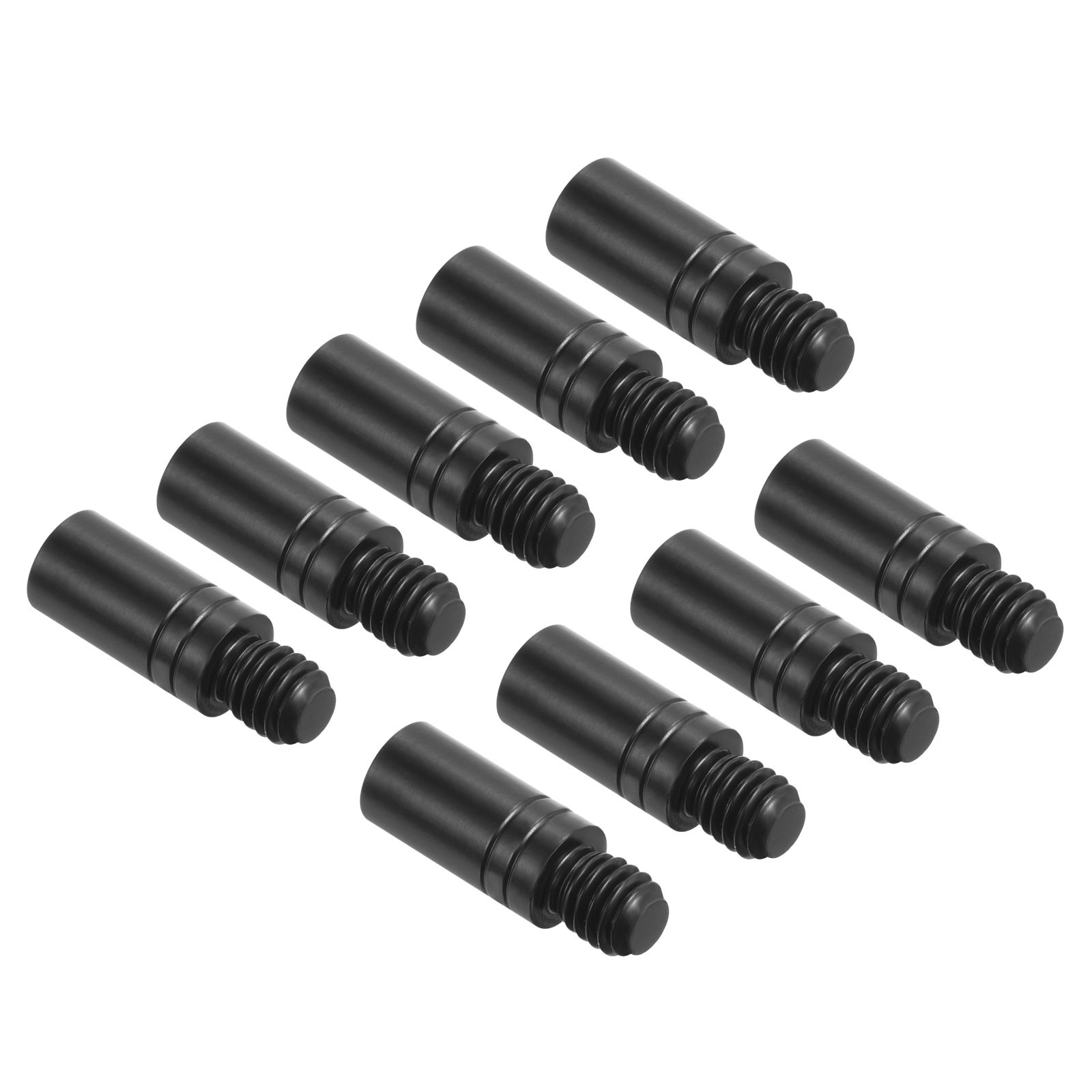 2.5g Copper Dart Weight Add Accentuator 9 Pcs 12mm Length 2BA Thread Black