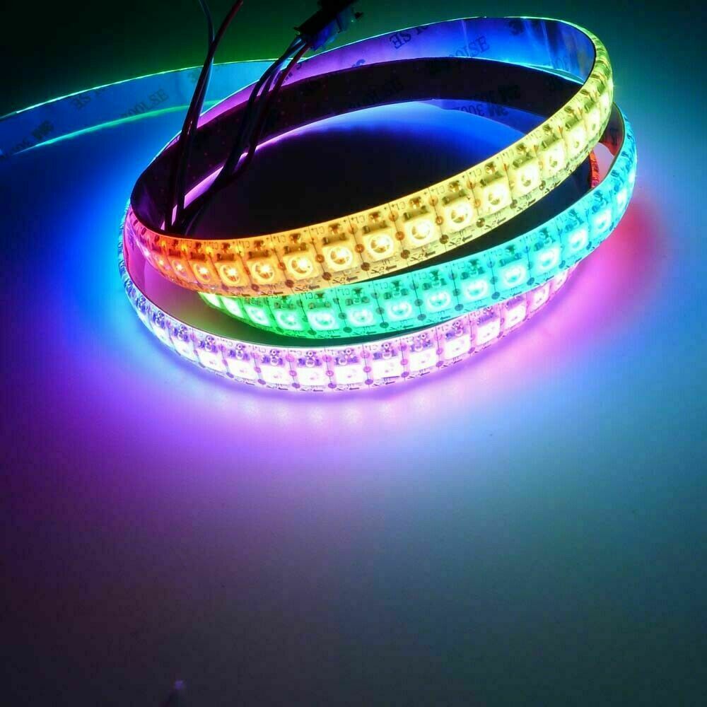 5M 12V 5050 WS2811 RGB Dream Color Multicolor 150/300 LED Strip Light 30/M 60/M
