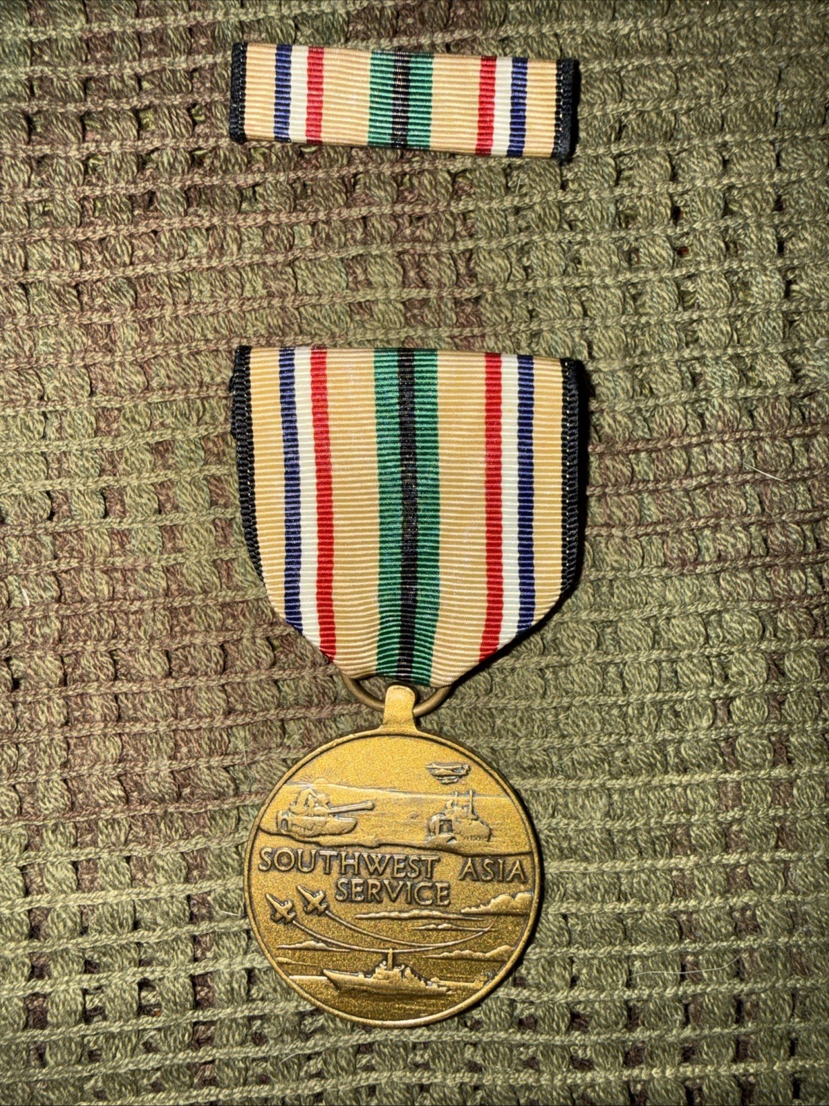United States Of America Southwest Asia Service Medal Used