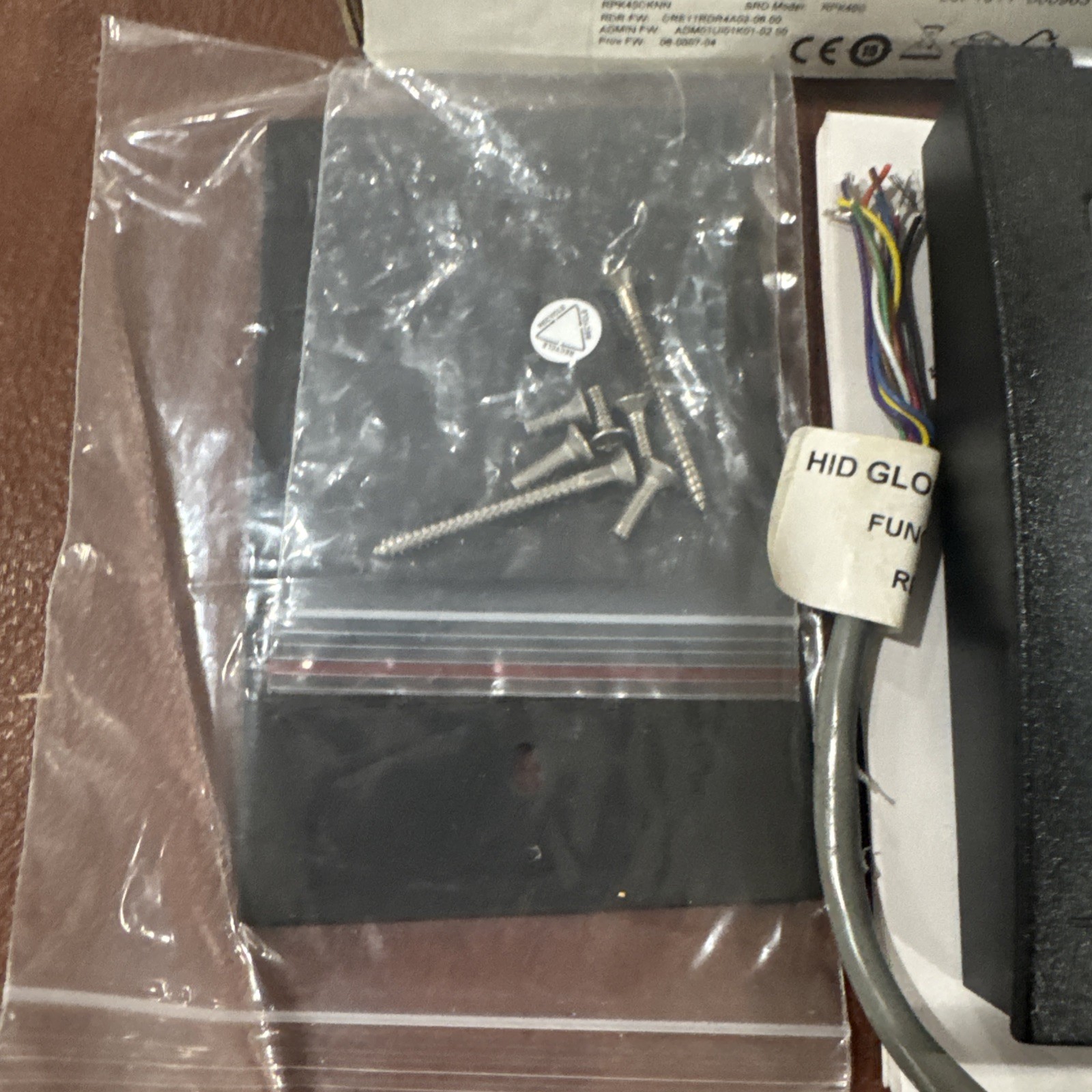 HID MultiClass RPK40 Keypad Wall Switch Reader 6136CKN000000
