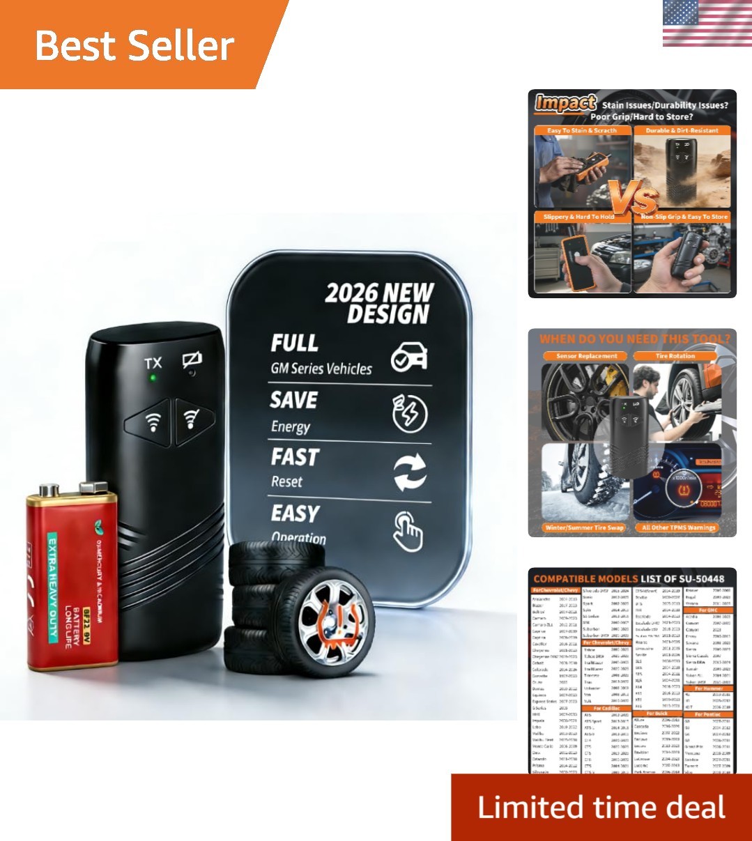 GM Tire Sensor Activation Tool - Easy Operation & Essential for Vehicle Safety
