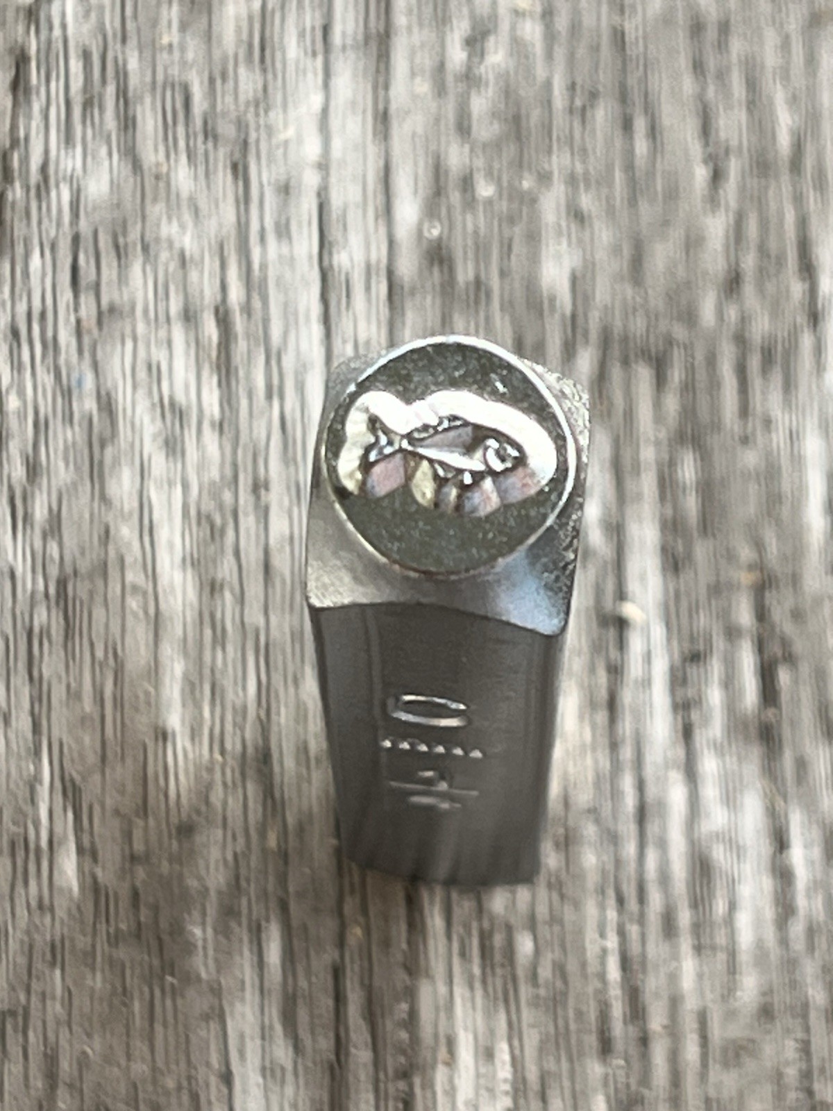 6mm Fish Steel Metal Punch Jewelry Design Stamp
