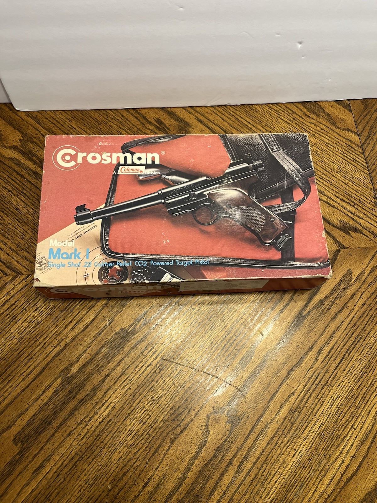 Vtg 1983 Rare Crosman Coleman Division Mark I CO2 Target Pellet Pistol In Box