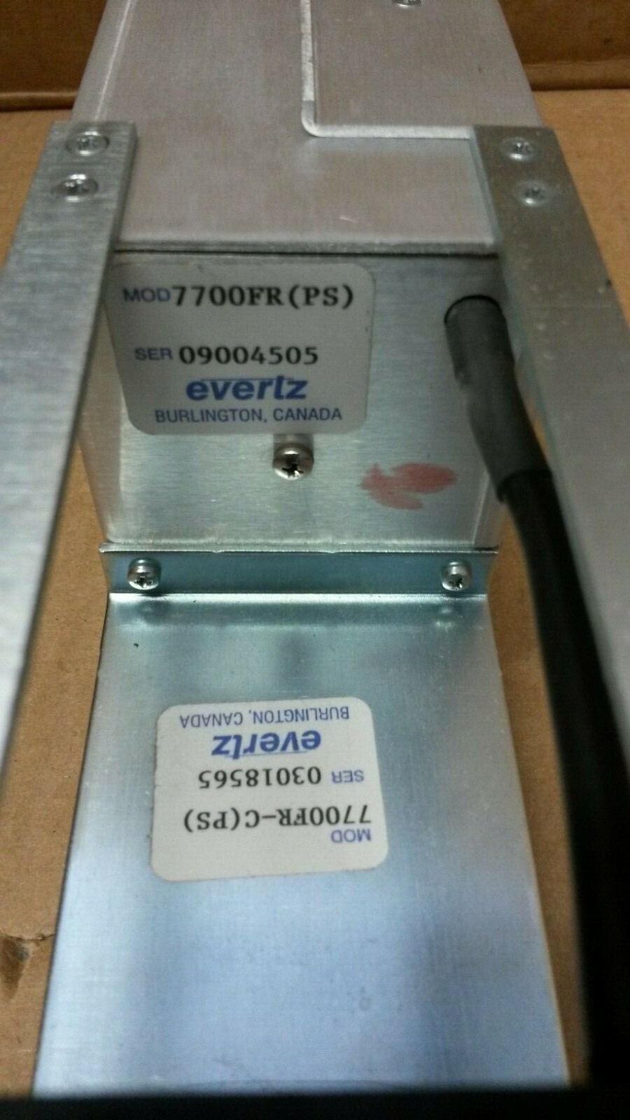 Evertz 7700PS- Power supply for 7700FR-C Frame