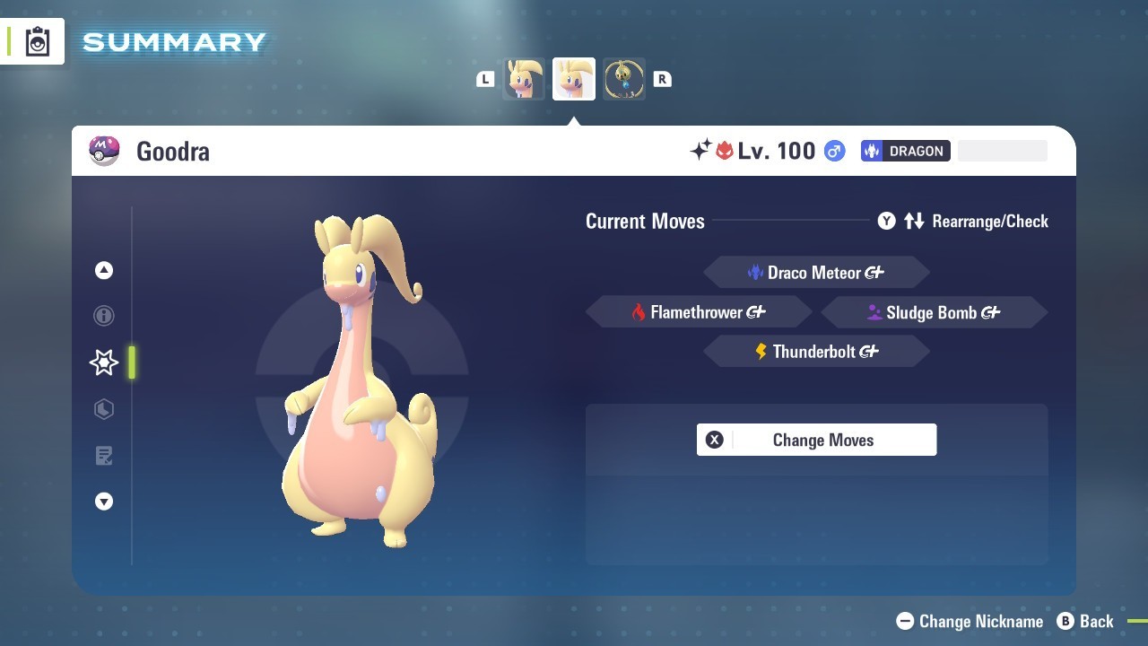 Goodra Shiny Alpha 6IVs Battle Ready - Legends ZA