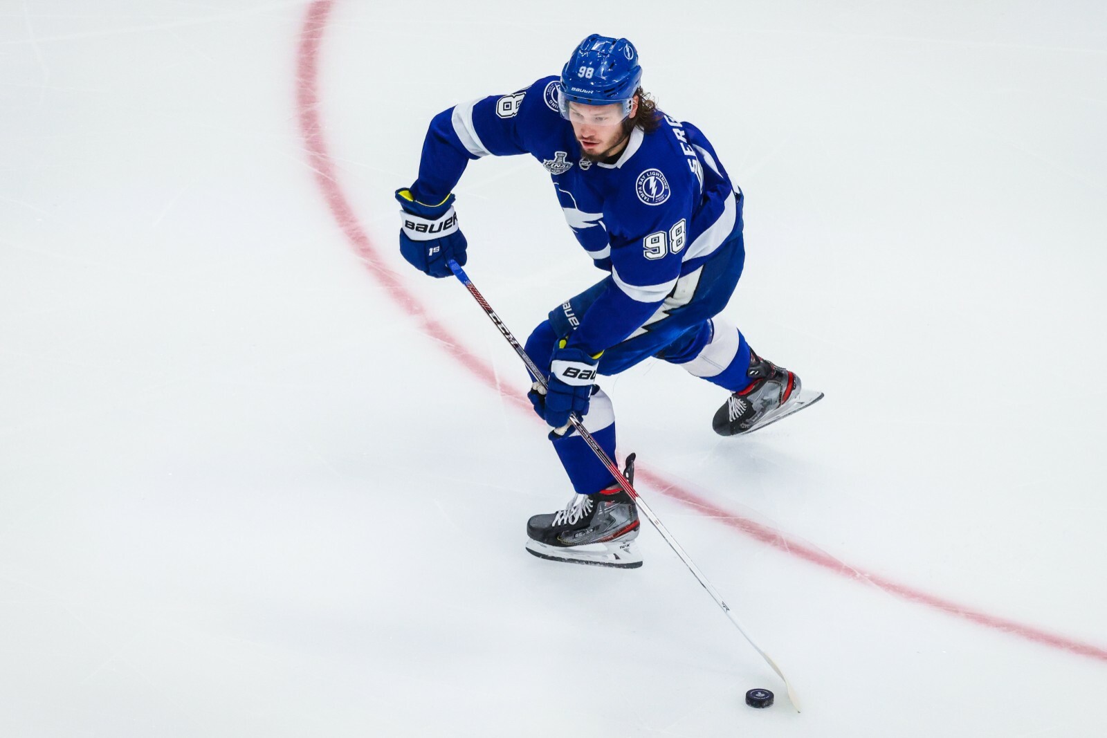 mikhail sergachev Tampa Bay Lightning 3.5x5 unsigned photo