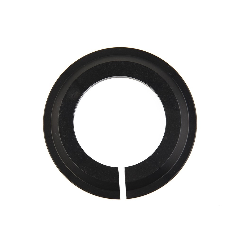 Black Fork Adapter Ring 50.5x29.9mm Tapered Steerer Replacement