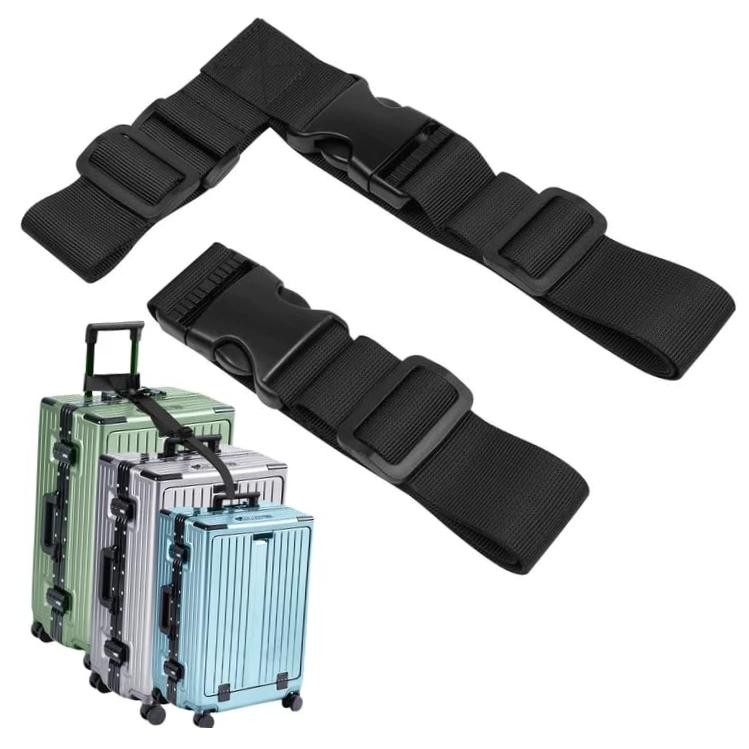 2 Pack Luggage Straps for Suitcases, Luggage Straps to Connect Two Suitcases,