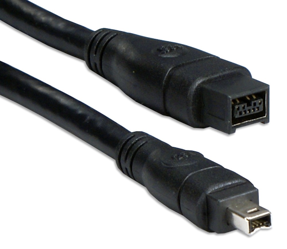 6ft  9 Pin to 4 Pin Firewire-800/400 Bilingual Cable
