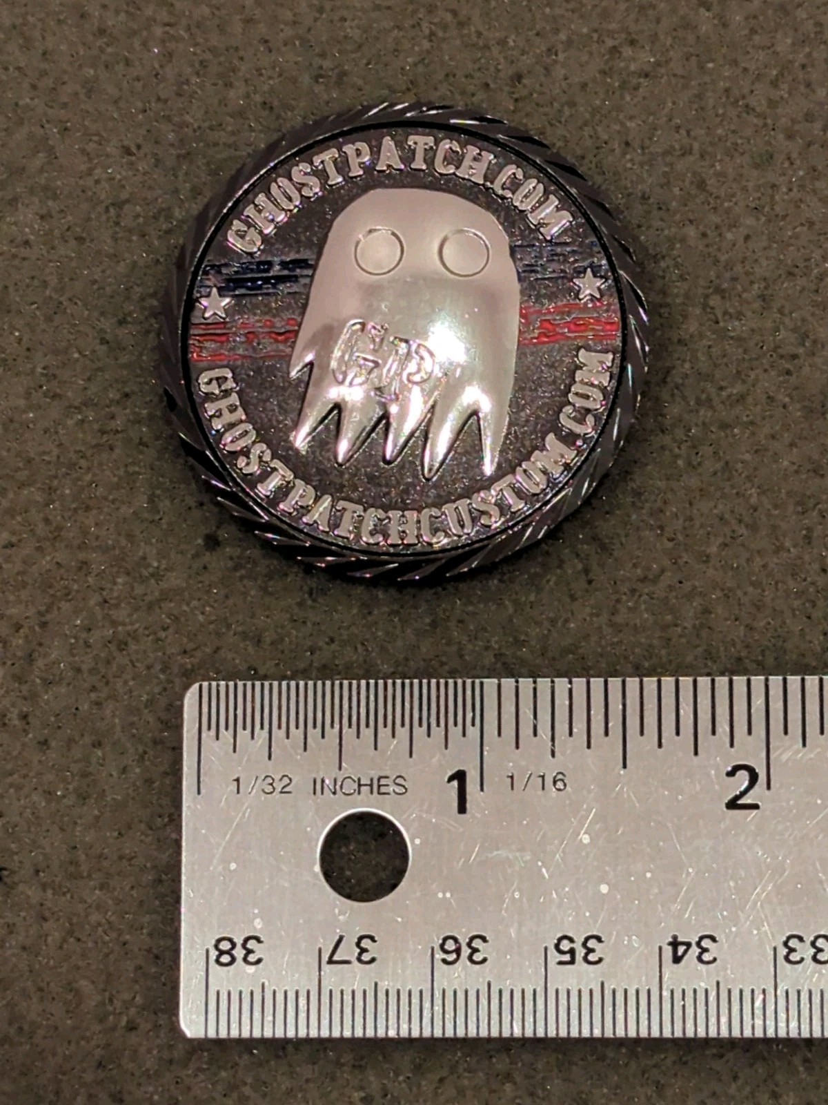 Ghost Patch Challenge Coin SHOT SHOW 2025