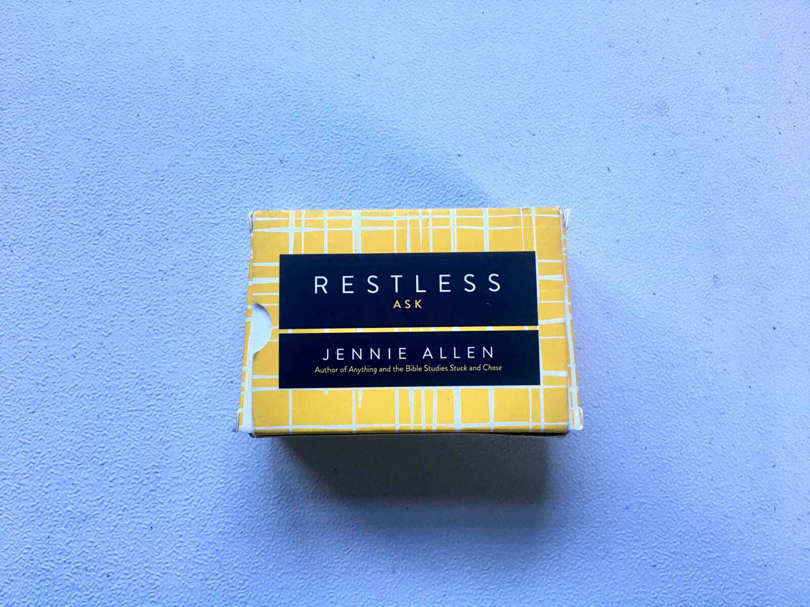 Jennie Allen "Restless" Card Deck 105 Discussion Cards - very good condition