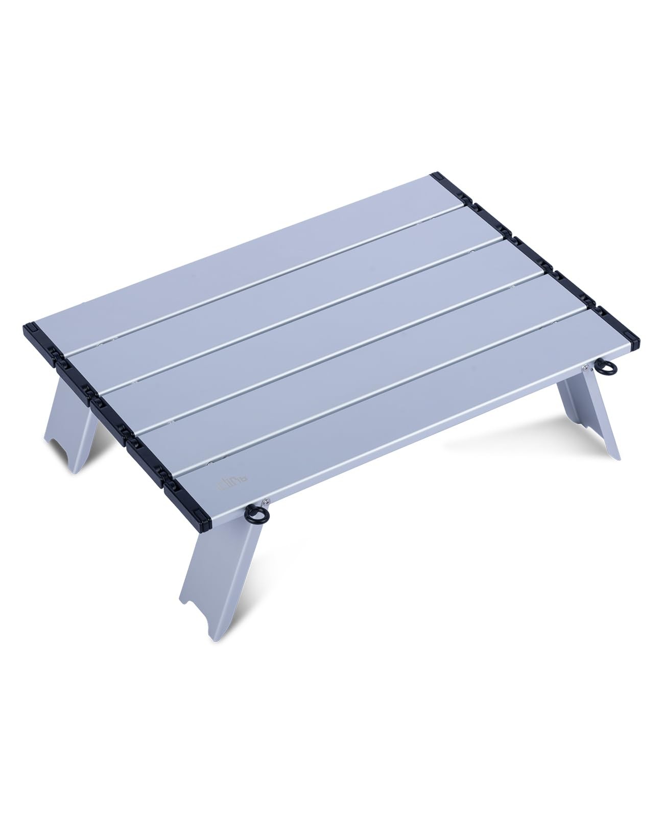 Ultralight Compact Mini Beach Picnic Folding Alu. Table with Carry Bag, Two S...