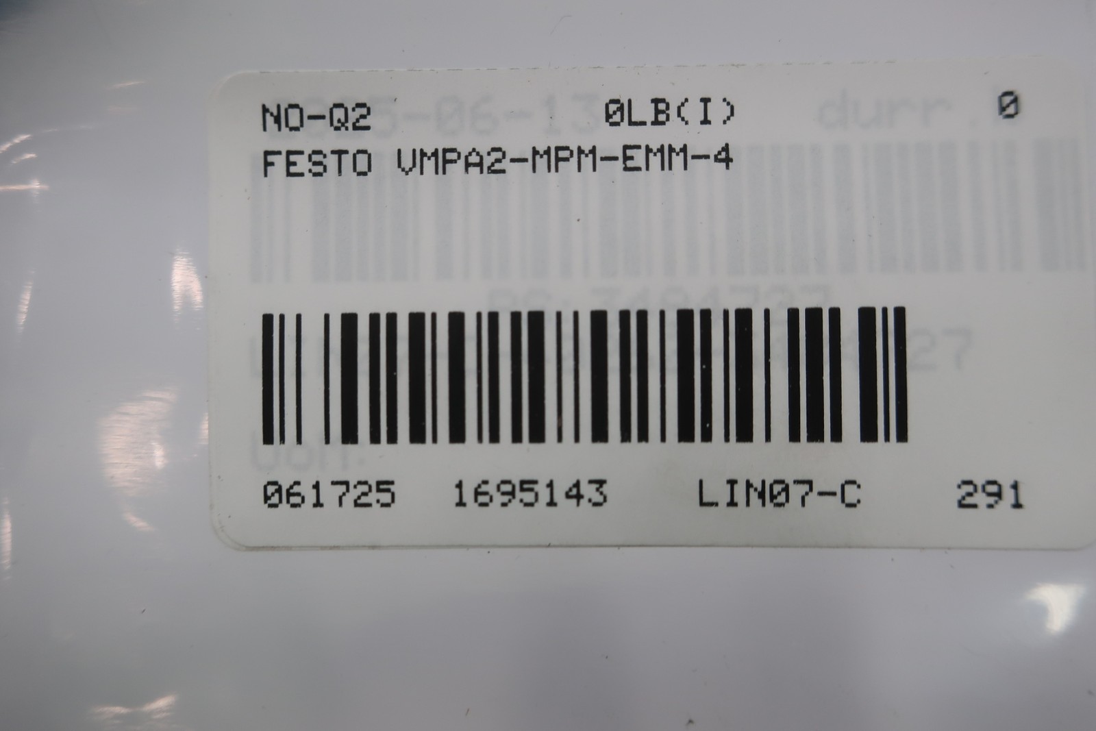 Festo VMPA2-MPM-EMM-4 537986 Electrical Module