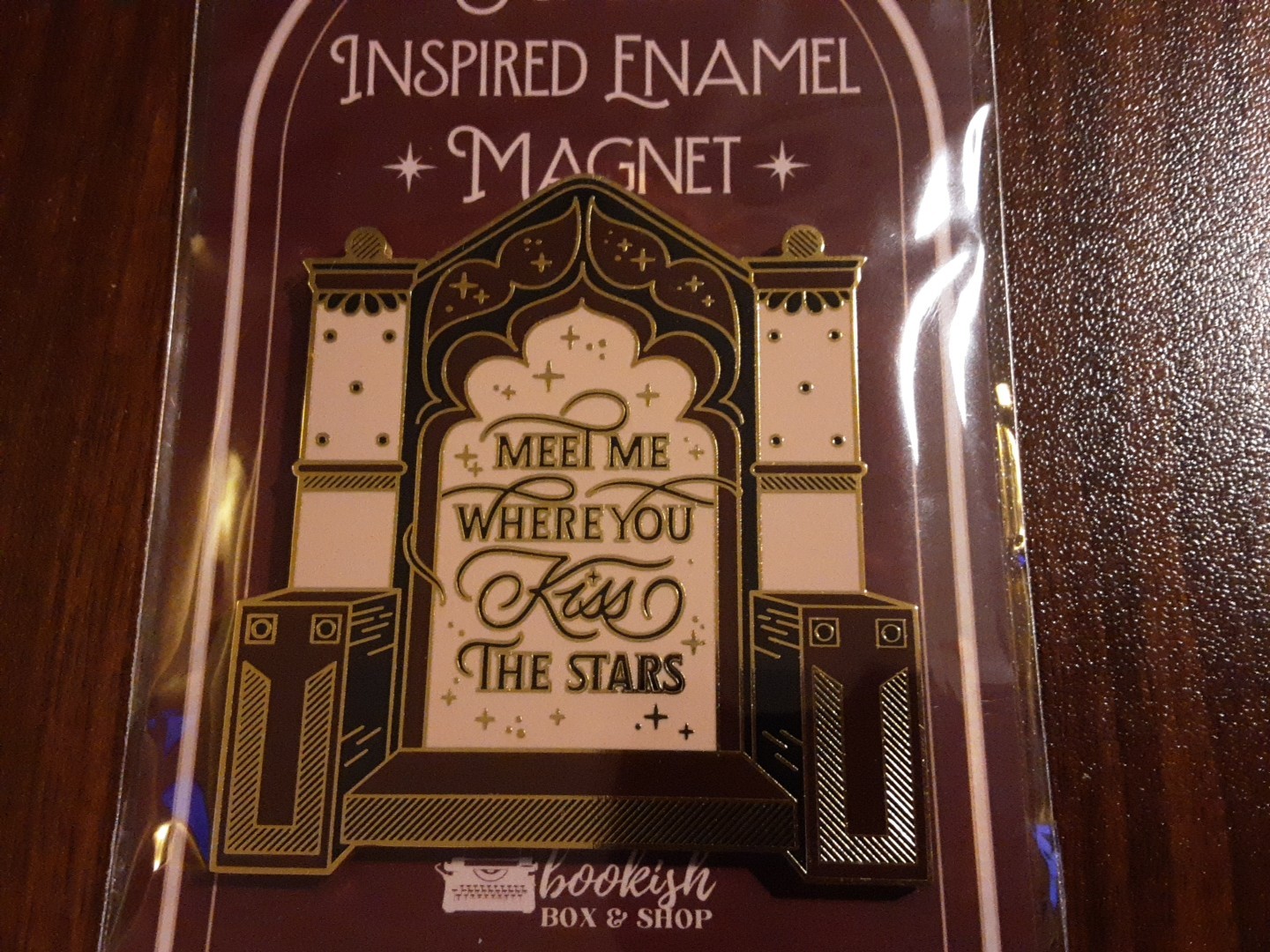 Scarred Inspired Enamel Magnet Bookish Box