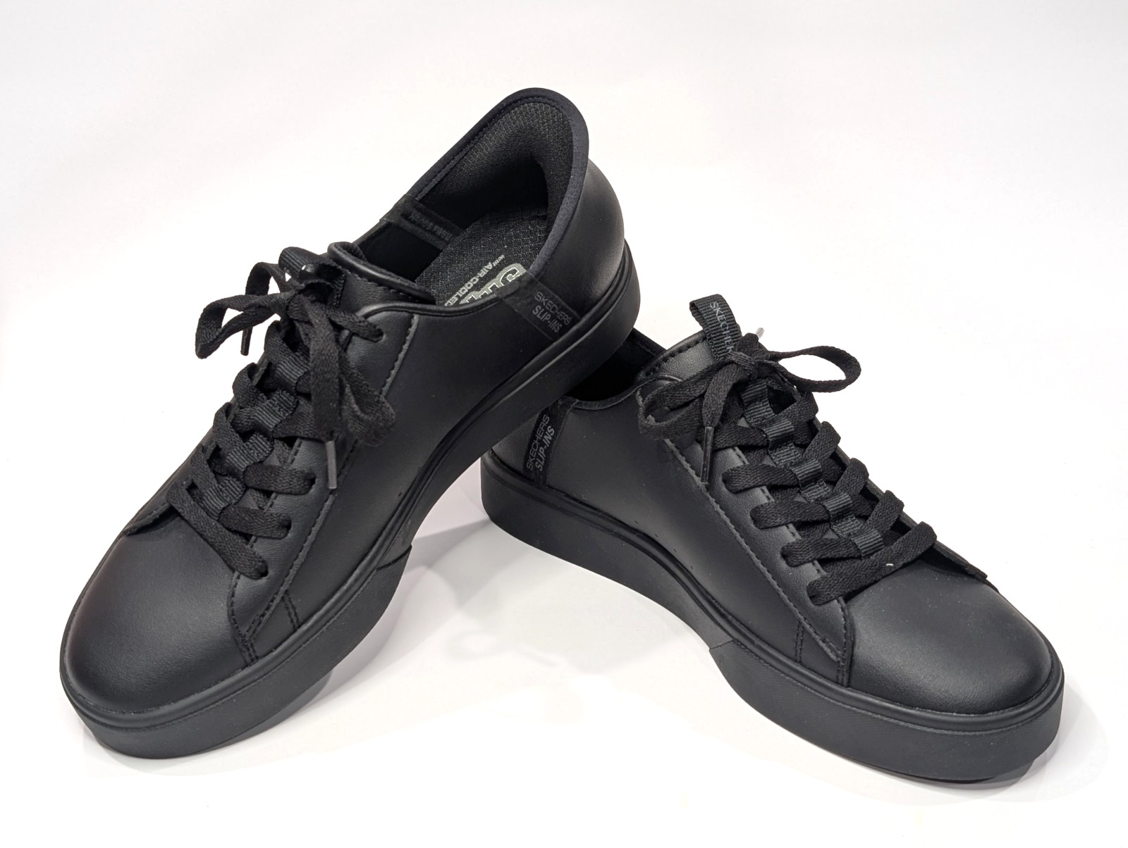Skechers Slip-Ins Eden LX Royal Stride Black Women's Shoes-Asst Sizes NWB 185008