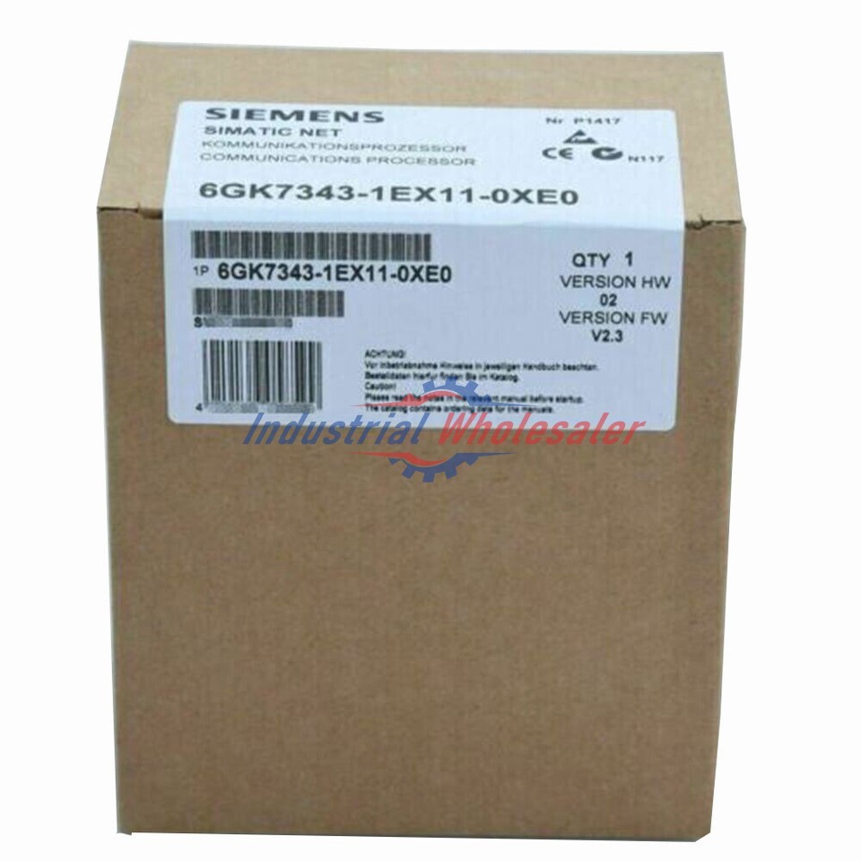 6GK7 343-1EX11-0XE0 NEW SIEMENS 6GK7343-1EX11-0XE0 1EX11-OXEO S7-300 CP 343-1