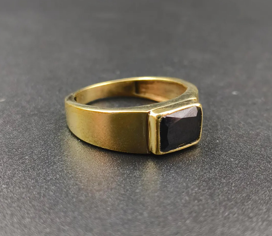 Beautiful Copper Black Onyx Ring Handmade Onyx Ring Anniversary Gift Ring Sale