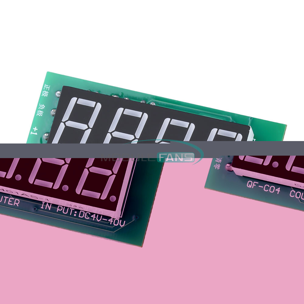 Digital Display 4 Digit Counter Module 0-9999 Counter Module W/ Memory Function