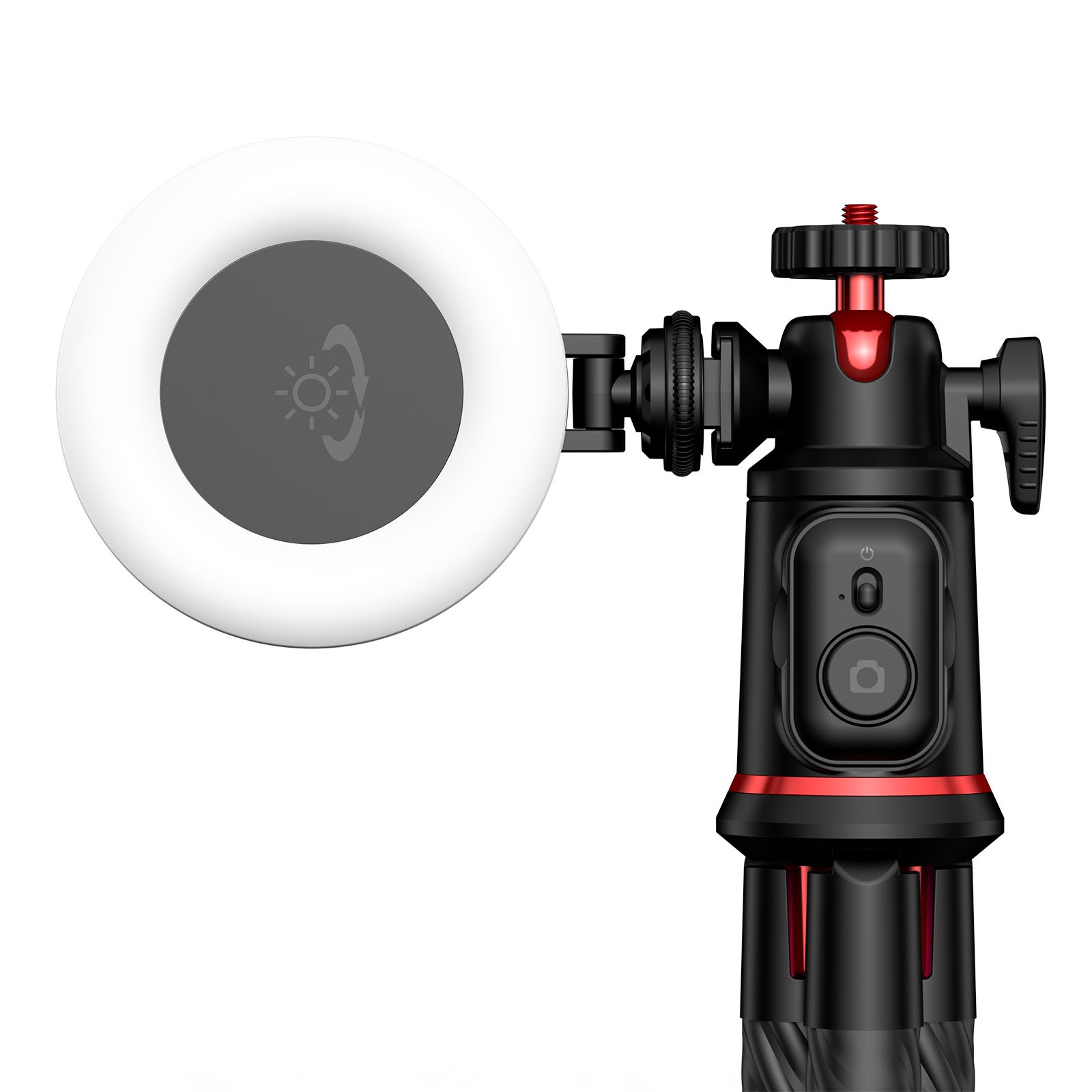 360 Rotatable LED Ring Light Video Light Portable Selfie Makeup Fill Light