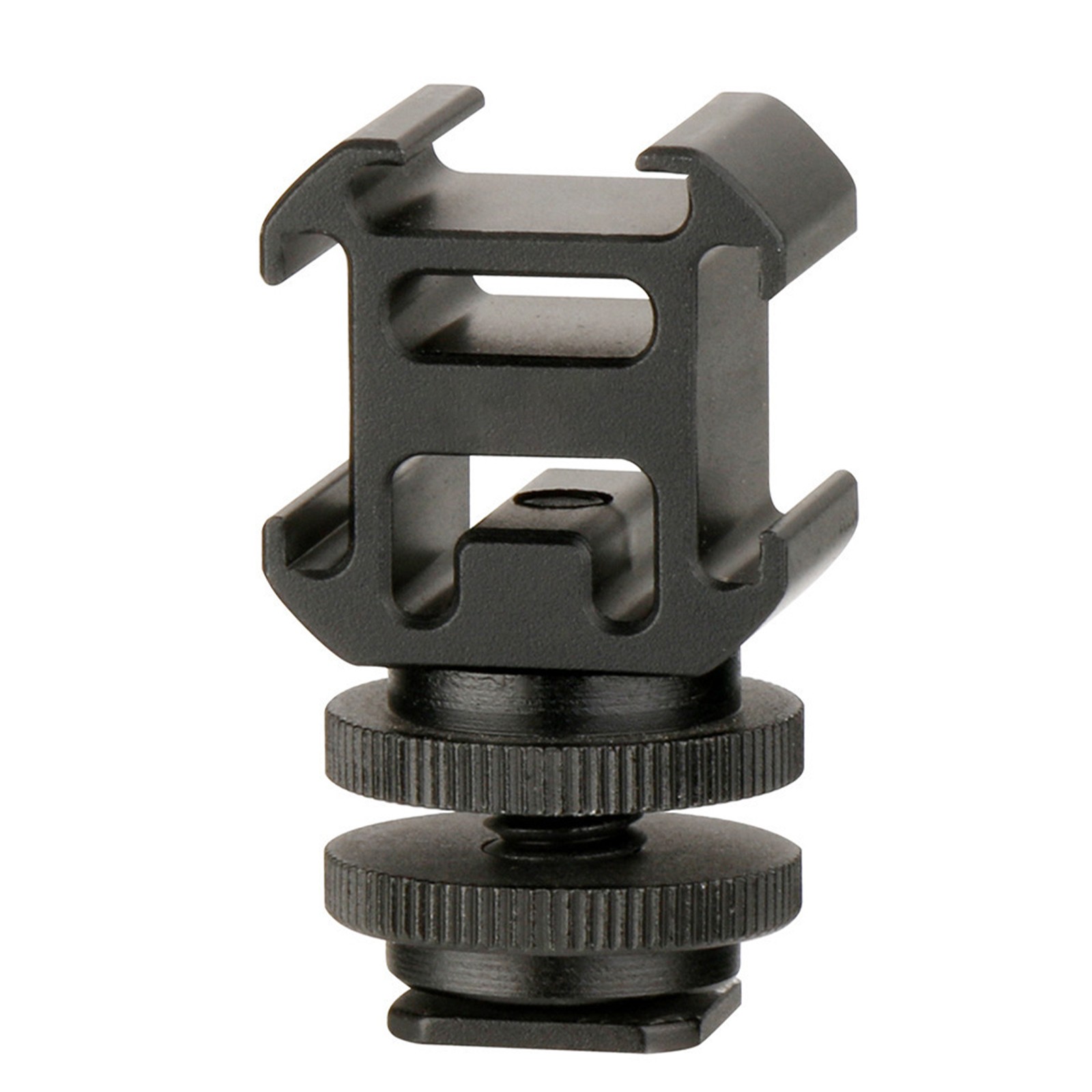 Camera Hot Shoe Mount Adapter Video Accessory Triple Cold Shoe Bracket Lights X