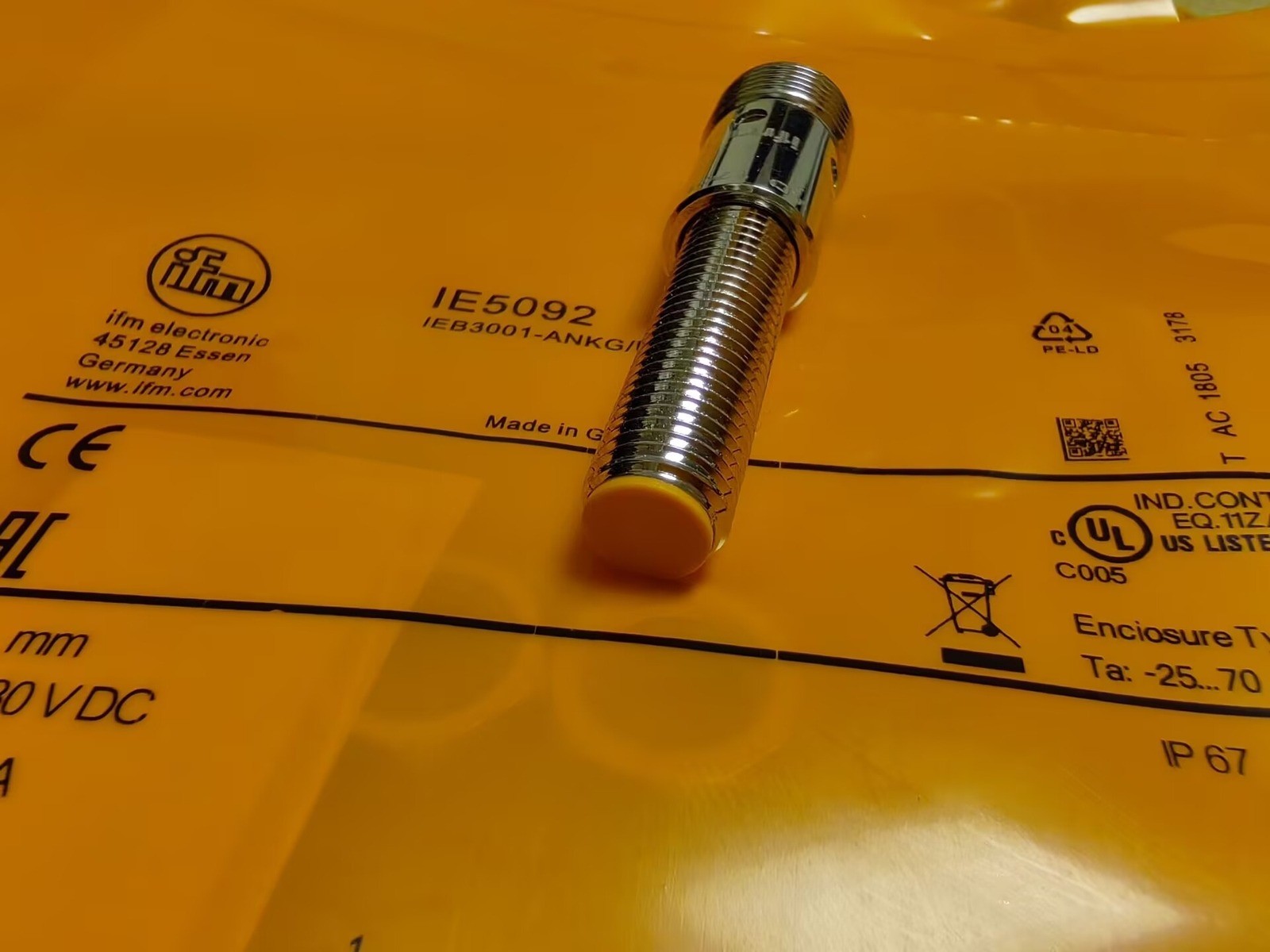 IFM IE5092 For Proximity Sensor 10...30 DC Original quality goods