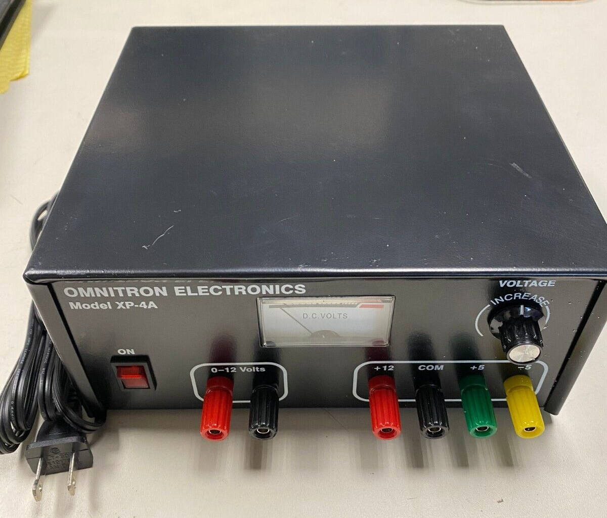 Omnitron Electronics Model XP-4A Dc Power Supply Free Fast Ship