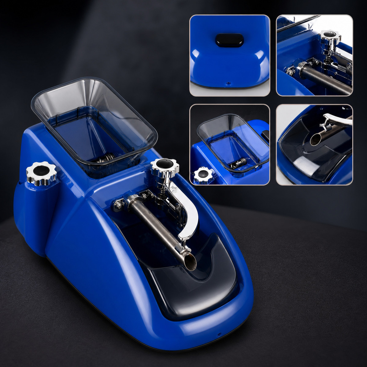 Automatic Electric Cigarette Roller Rolling Machine Tobacco Injector Maker US