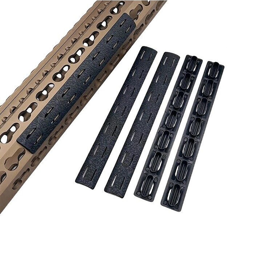5PCS Rail Protector Rail Covers Panel Kit For Keymod Picatinny Rail