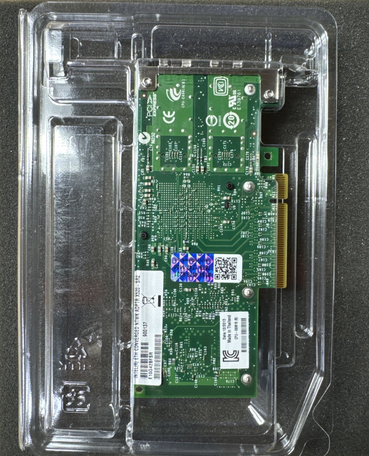 X520-SR2 Original Intel 10GB 2P Ethernet Converged Network Adapter E10G42BFSR