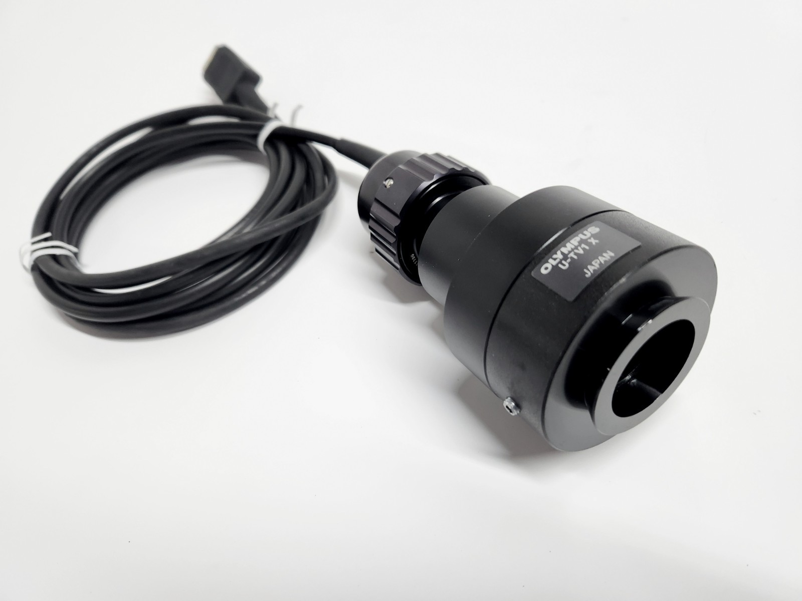 Olympus U-TV1X C-Mount Adapter, U-CMAD3 Low Profile Flange & Camera