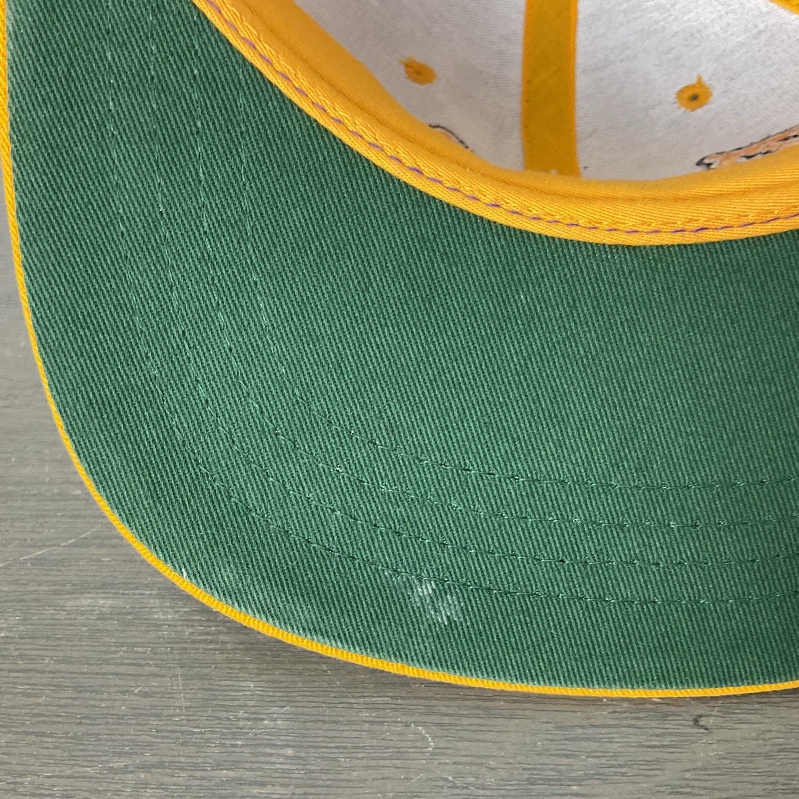 Billabong Purple/Yellow 3D Logo 6 Panel SnapBack Ball Hat/Cap One Size