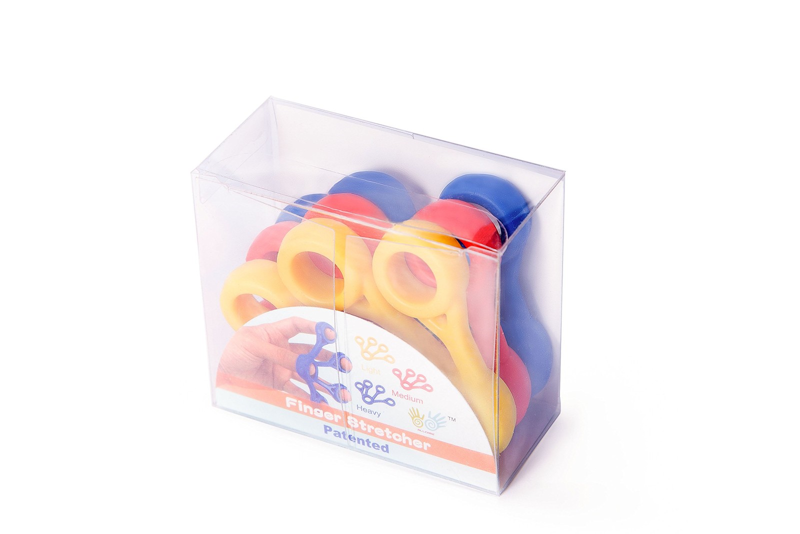 Finger Stretcher Hand Resistance Bands Hand Extensor Exerciser Finger Grip St...