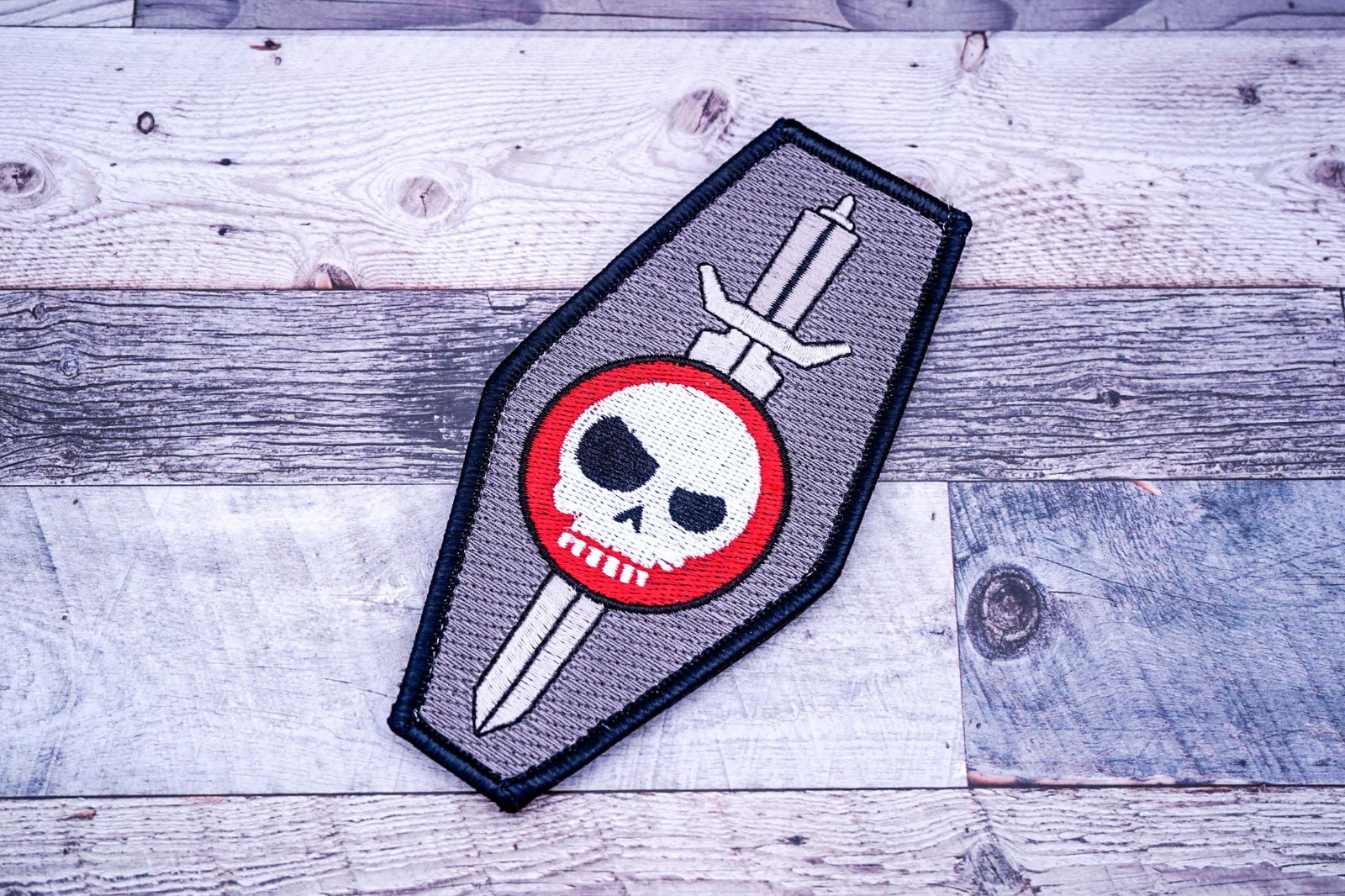 Triple Aught Design Roman Sword & Shield Mean T-Skull Patch