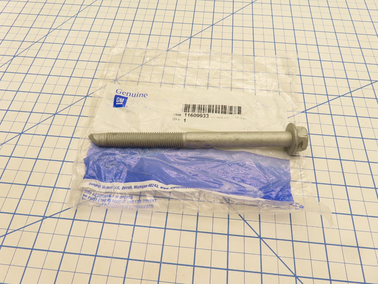 GM 11609933 Engine Chassis Cradle Bolt
