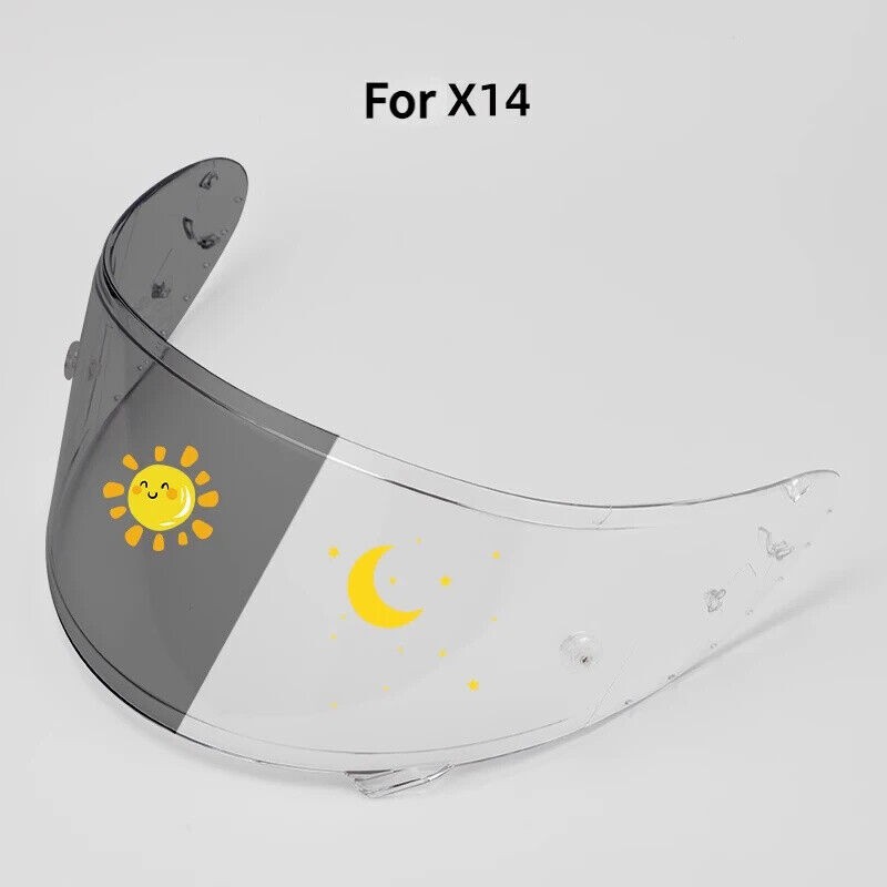 1pc For SHOEI X14 Z7 RX7X Z8 K1 K3SV K5 Helmet Visor Lens Photochromic Visor New