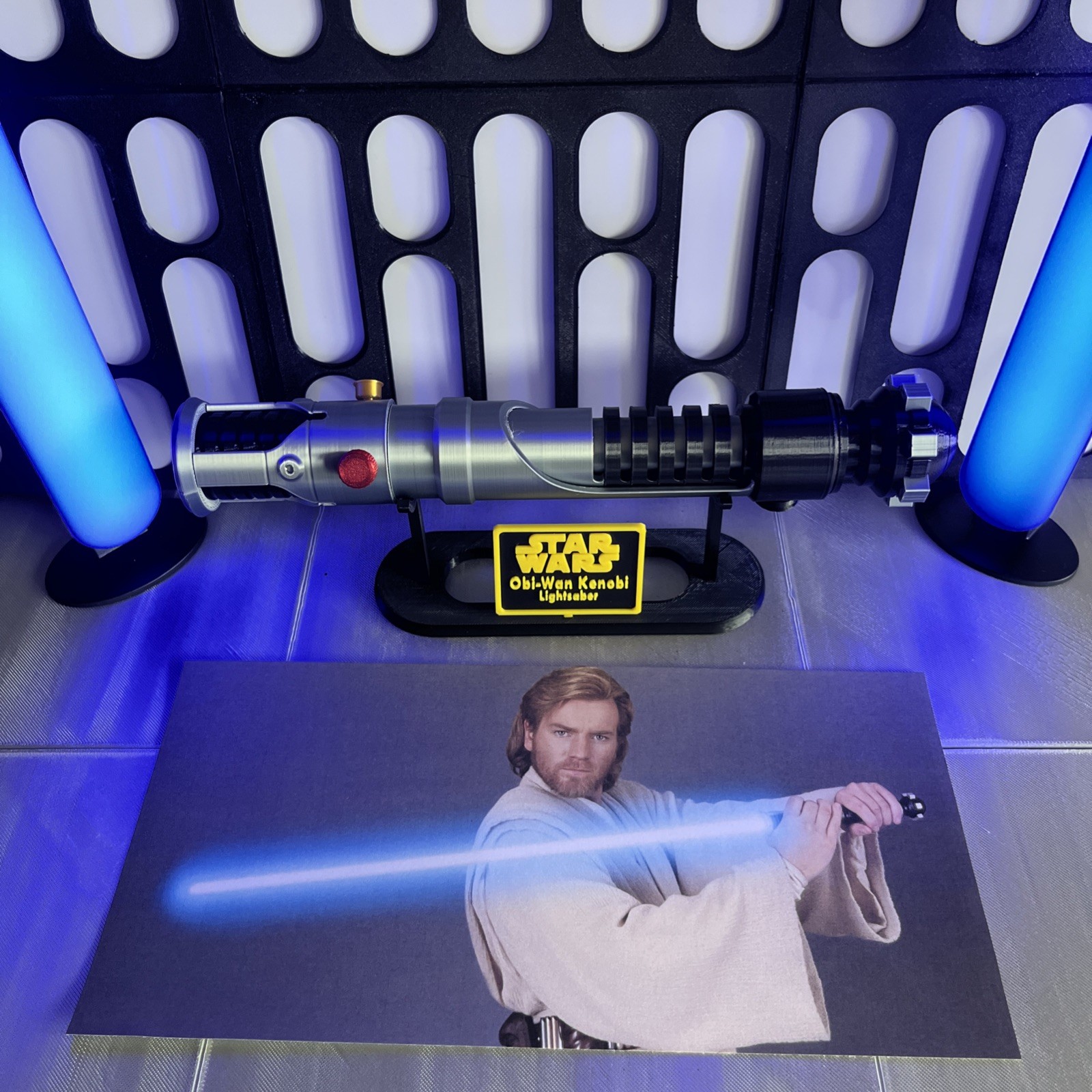 Star Wars Sty1e 1:1 Scale - 3D Printed Obi-Wan Kenobi's 1st Lightsaber Hilt