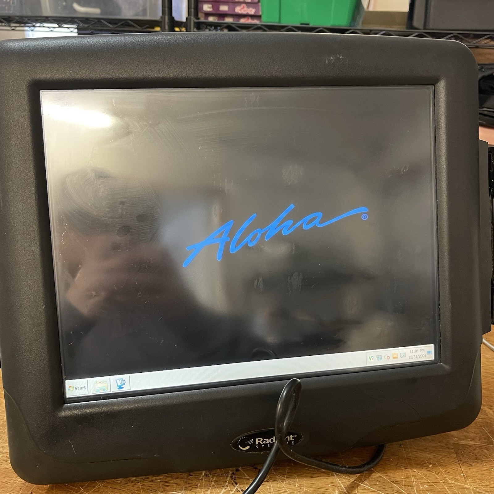 Radiant 7752 | Touchscreen POS Terminal W/ Card Scanner