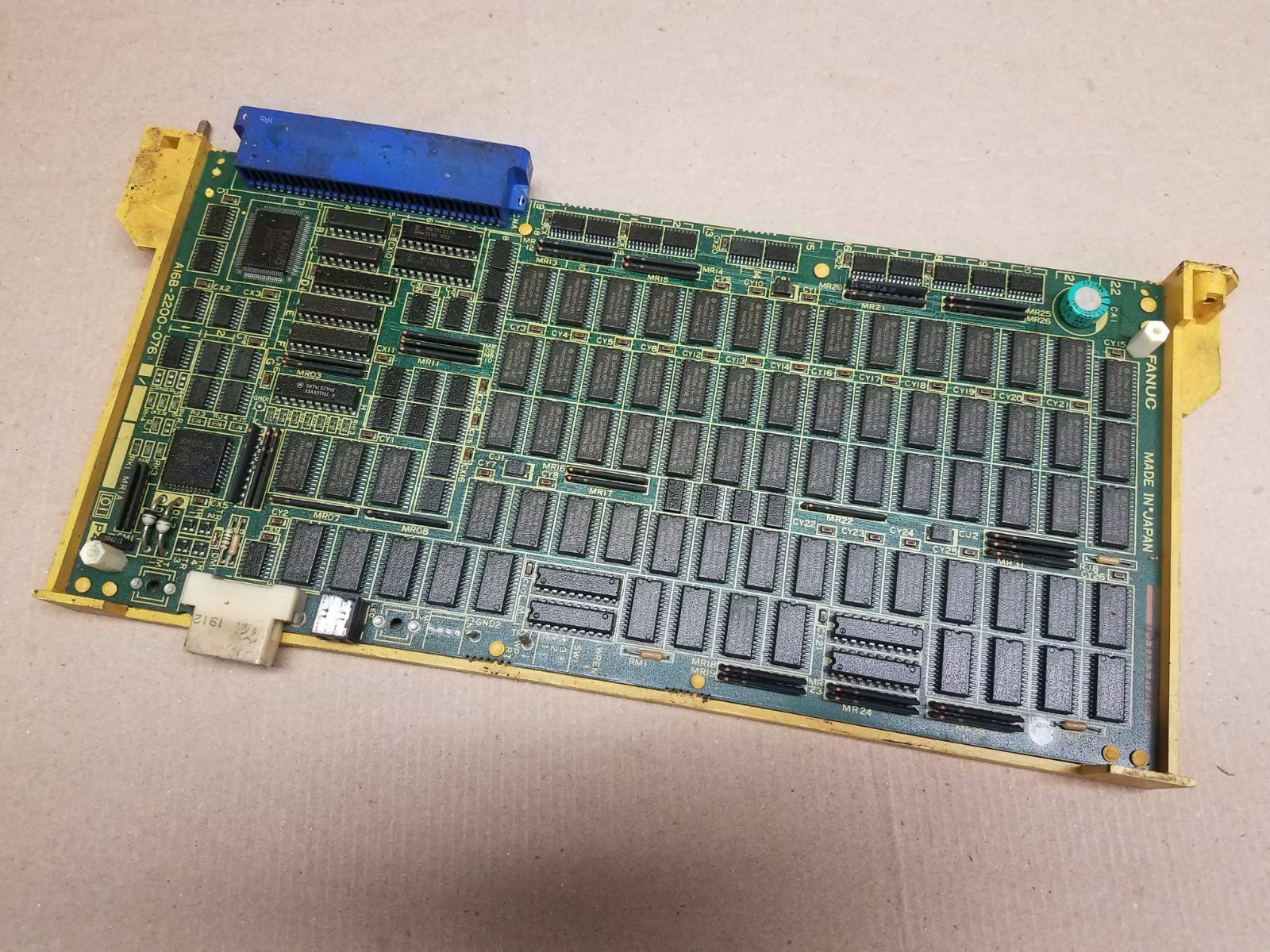 Fanuc A16B-2200-0760 A16B-2200-0760/01A RAM Input Control Card 2MB System File