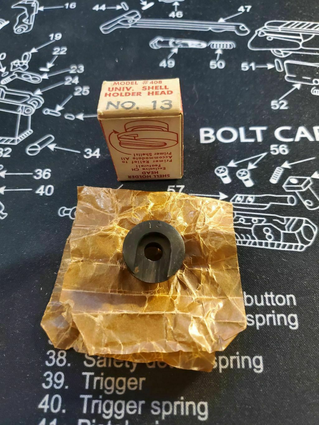 C&H Model #408 Universal Shell Holder No.13 in Classic Box