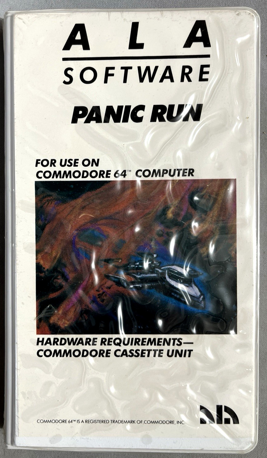 Brand New Panic Run Game ALA Video Software Commodore 64 cassette 1983